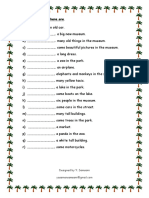 Write There Is or There Are PDF