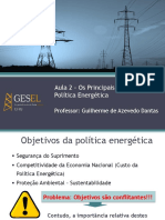 Desafios da Política Energética - Aula 2