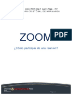 ZOOM - Instructivo de Participante