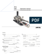 Ametek Type T Deadweight Manual - En.es PDF