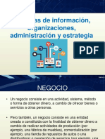 Sistemas de Información, Organizaciones, Administración