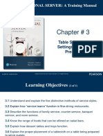 Chapter # 3: The Professional Server A Training Manual