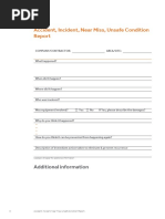 H&S File 06 Incident Report Form OHS Annexure 1 | PDF | Law