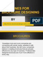 Guidelines For Brochure Graphic Design
