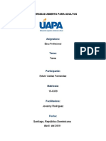 Tarea IV de Ética Profesional