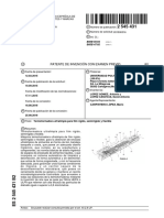 Patente de Invención Con Examen Previo B2: Número de Publicación: Número de Solicitud: Int. CI.