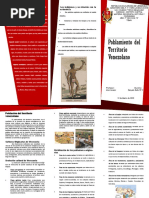 Poblamiento Del Territorio Venezolano