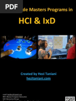 Download Worldwide Masters Programs in HCI  IxD by Hezi_Taniani SN45763160 doc pdf