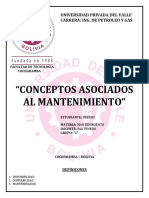 Conceptos Sobre Mantenimiento