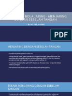 KEMAHIRAN BOLA JARING - Menjaring Dengan Sebelah Tangan - Chong Kee, Darrel