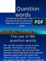 WH Question Words