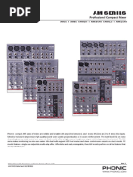 Am Series: Professional Compact Mixer