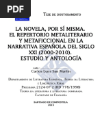 Metaficción y metaliteratura