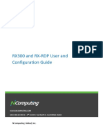User Manual - RX300 RX RDP Configuration Guide - (EN) - 716493