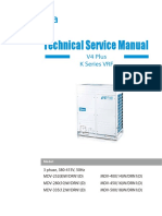 Technical Service Manual: V4 Plus K Series VRF