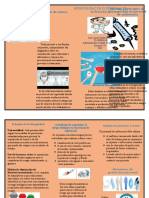 Actividad 5 - Evaluativa Folleto Normas y Principios de Bioseguridad en Personal de Enfermería.