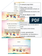 Hábitos y frecuencia de actividades diarias