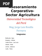 Asesoramiento Corporativo- Agricultura