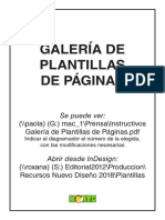 Galería de Plantillas de Páginas