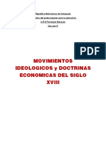 Movimientos Ideologicos Y Doctrinas Economicas Del Siglo Xviii
