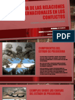 Relevancia de Las Relacione S Internacionales en Los Conflictos