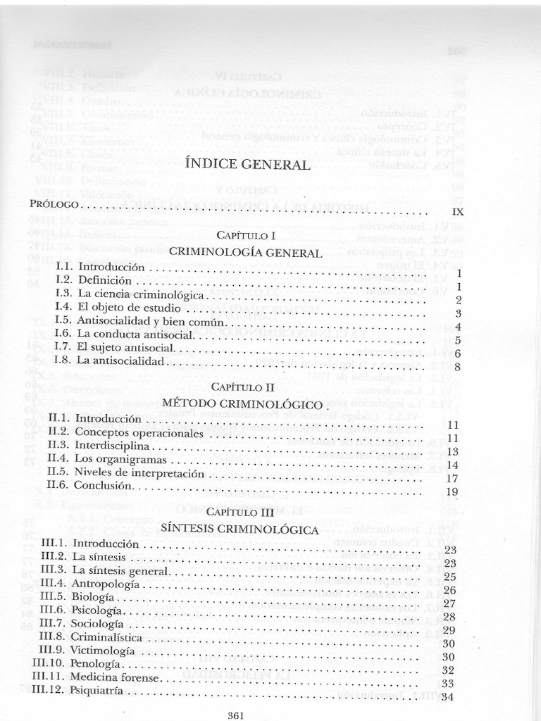 Criminologiaclinica Manzanera Pdf Criminologia Bien Comun