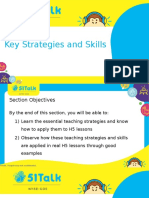 Key Strategies and Skills: © 51talk. Proprietary and Confidential