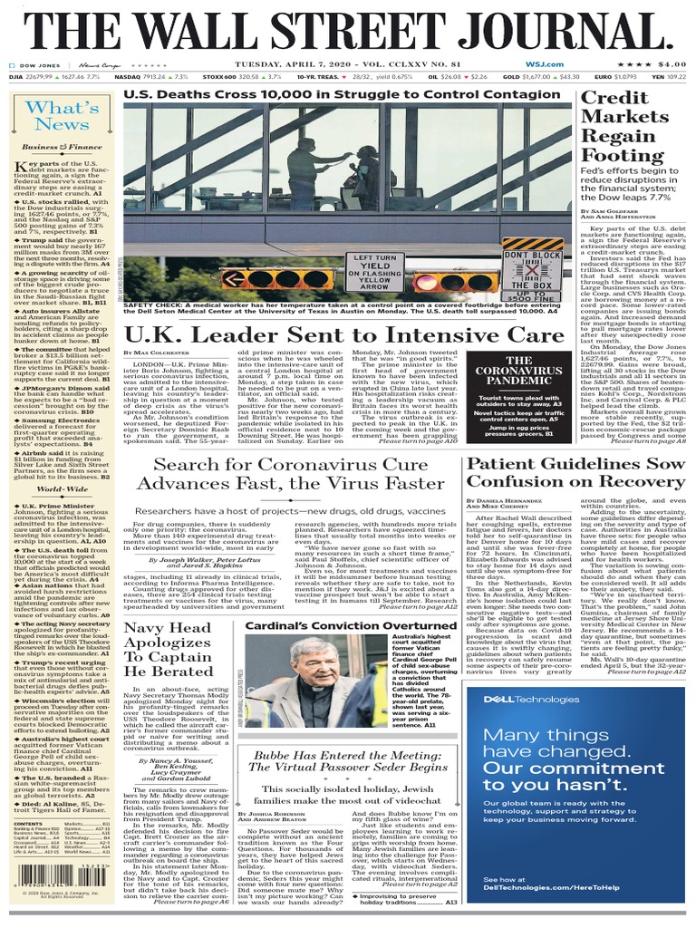 The Wall Street Journal 07 04 Optimize Pdf Dow Jones Industrial Average Wellness