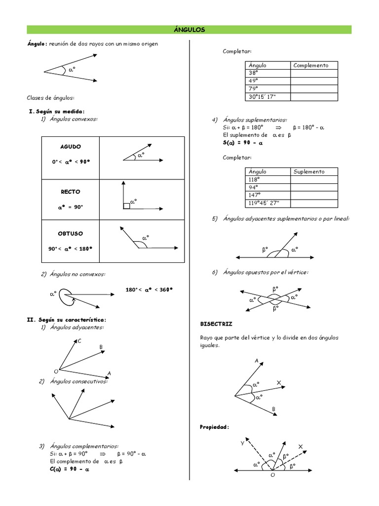 ÁNGULOS | PDF | Geometría | Geometría Elemental, image size:768x1024