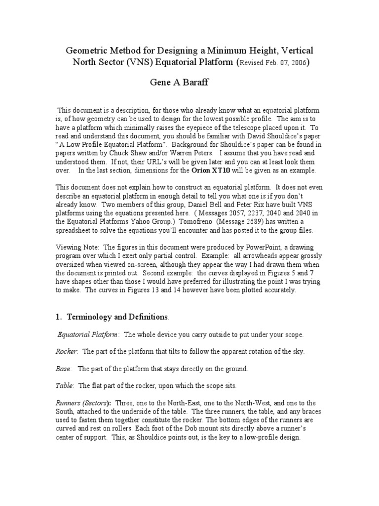 VNS | PDF | Bending | Angle