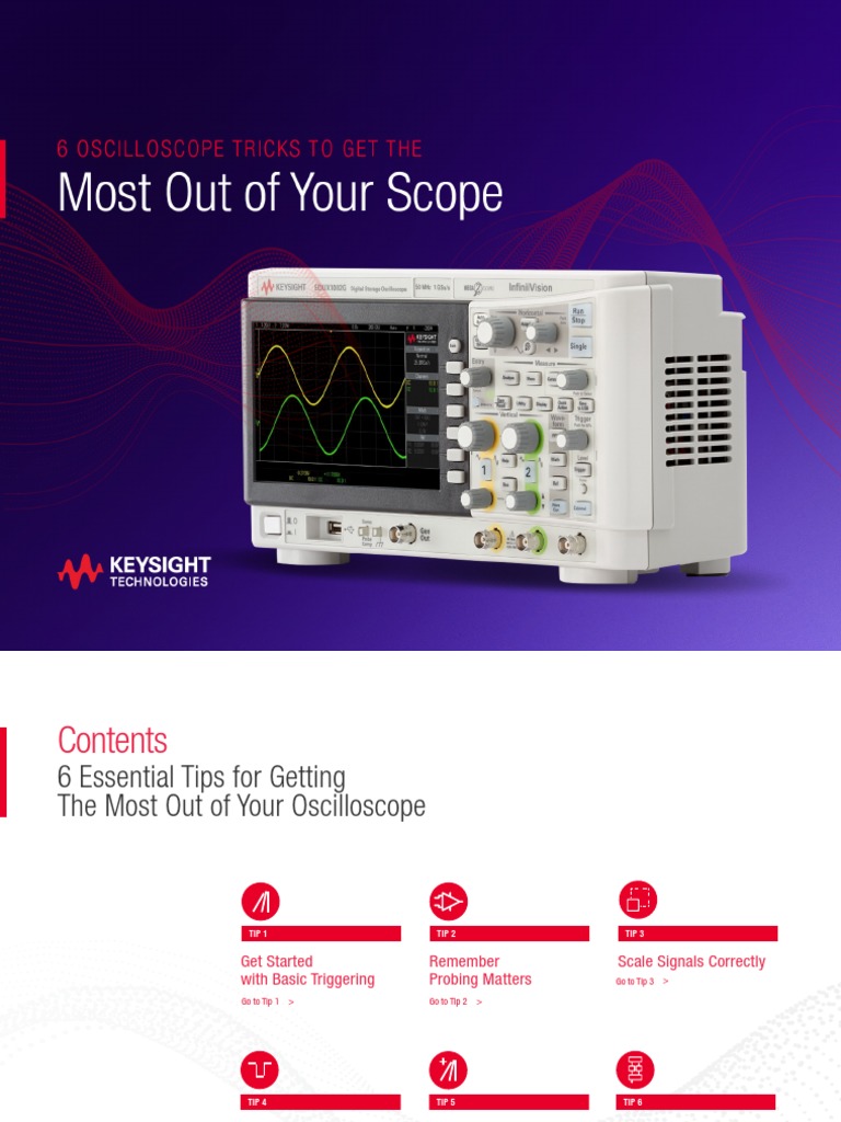 Most Out of Your Scope 6 Oscilloscope Tricks To Get The PDF Analog