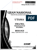 Biologi UN SMA 2015-2016 PDF