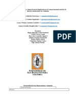 Procesos de Socialización y Demás Factores Implicados en El Comportamiento Suicida de Infanto-Adolescentes