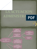 Actuacion Administrativa