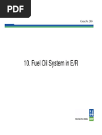 Fuel Oil System in ER