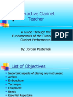 Vdocuments - MX - Interactive Clarinet Teacher A Guide Through The Fundamentals of The Clarinet