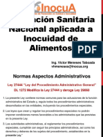 3 - Regulacion Sanitaria Nacional 2019-3 - Aspectos Administrativos