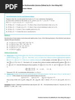 Math 2011-Introduction To Multivariable Calculus (Edited by Dr. Hon-Ming HO) Practice Exercises 12: Extreme Values