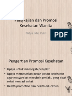 Pengkajian Dan Promosi Kesehatan Wanita