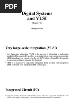 Digital Systems and VLSI: Chapter # 01 Tahniyat Aslam