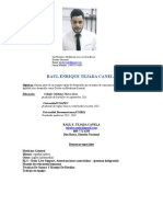 CV Raul Tejada Canela CV PDF