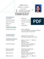 Curiculum. Dra Sanchez PDF