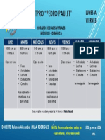 Horario Virtual - LV PDF