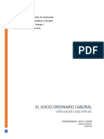 El Juicio Ordinario Laboral PDF