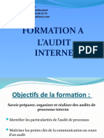 Formation Audit Qualite