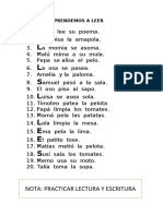 Aprendemos A Leer