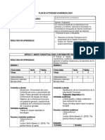 Plan de Actividades - Normas Financieras Adecuado 2