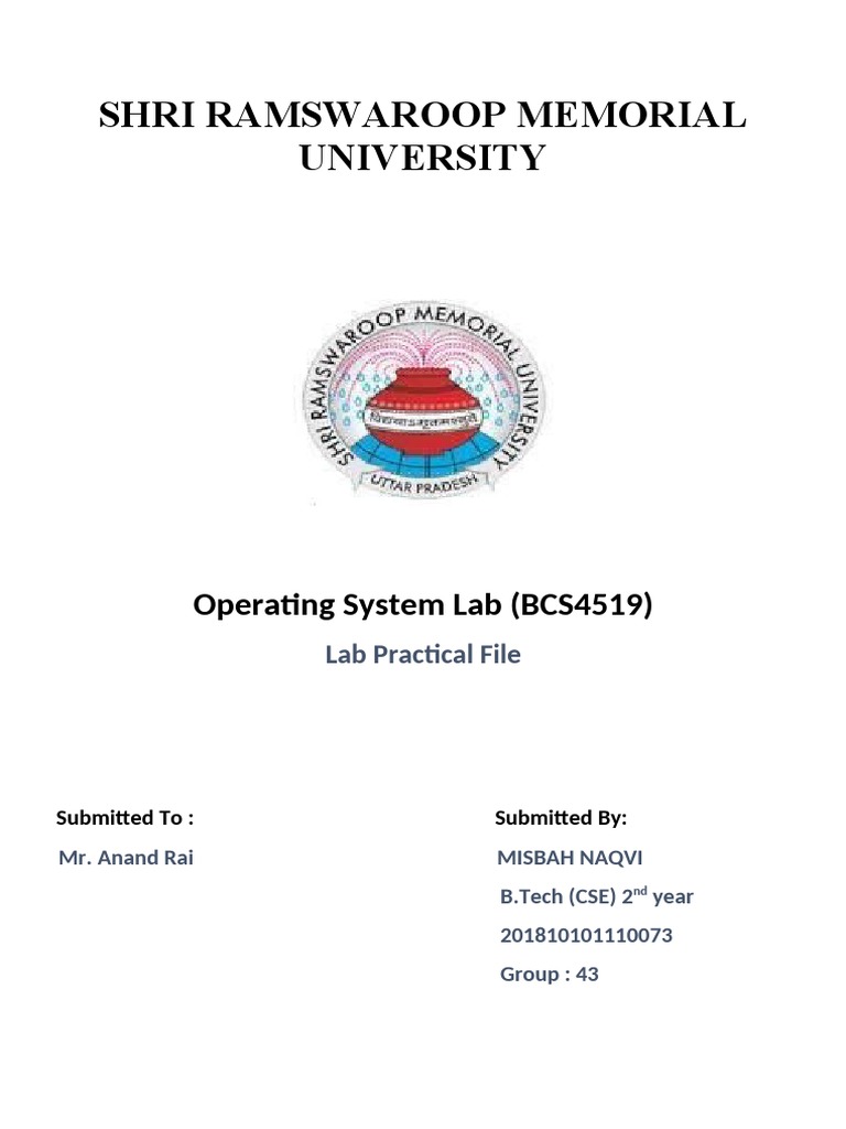 Operating System Lab Practical Programs | PDF | Concurrency (Computer ...