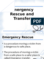 Emergency Rescue and Transfer