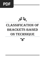 Classification Based On Technique